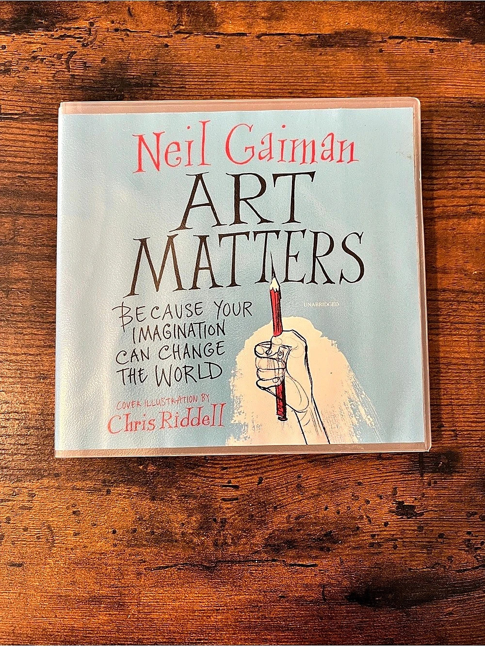 Neil Gaiman Art Matters: Because Your Imagination Can Change the World CD